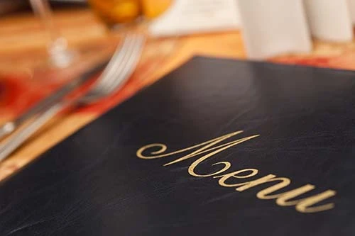 menu chef a domicilio